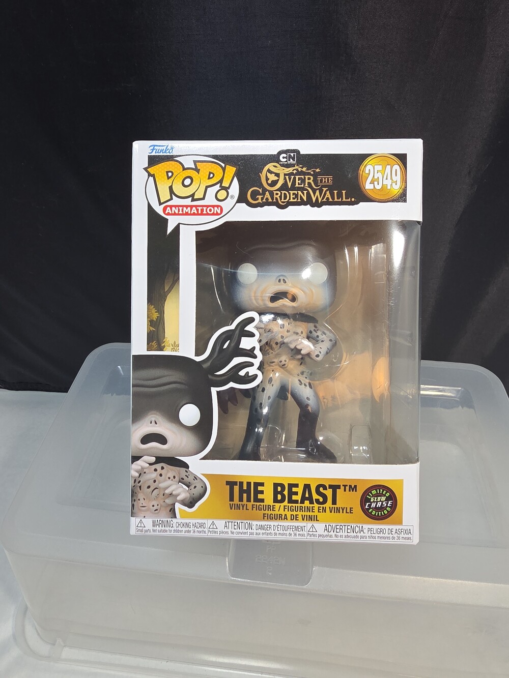 Funko Pop Over the Garden Wall The Beast #2549 Glow Chase Edition NIB (#2)